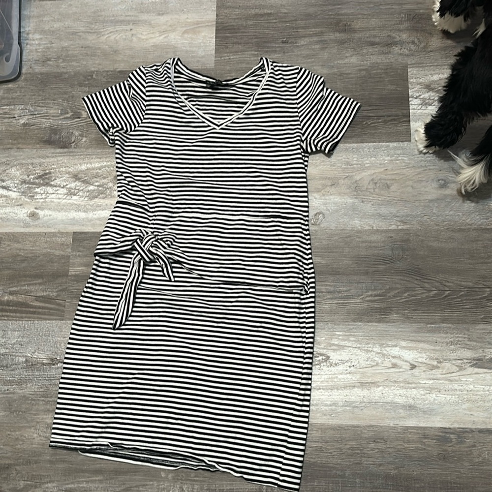 Tribal femme short sleeve dress